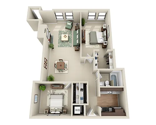 Floor plan 56 St. Botolph - A1GD