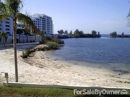 Private Lagoon : View of beach and lagoon over the Gulf of Mexico