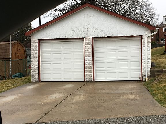 Two car detached garage
