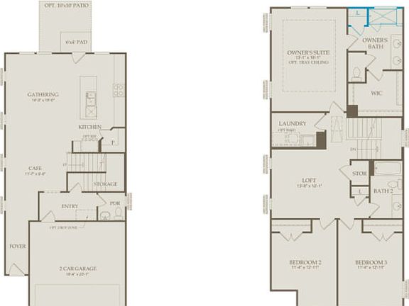 Floor Plan Level 1 Level 2