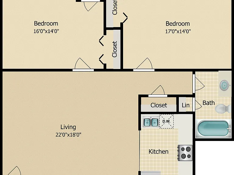 The Candlewood Floorplan Diagram