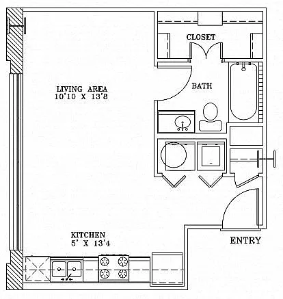 Floor plan 3A LOFTS