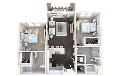 Floor plan Helm