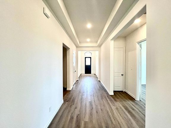 Construction progress - entryway