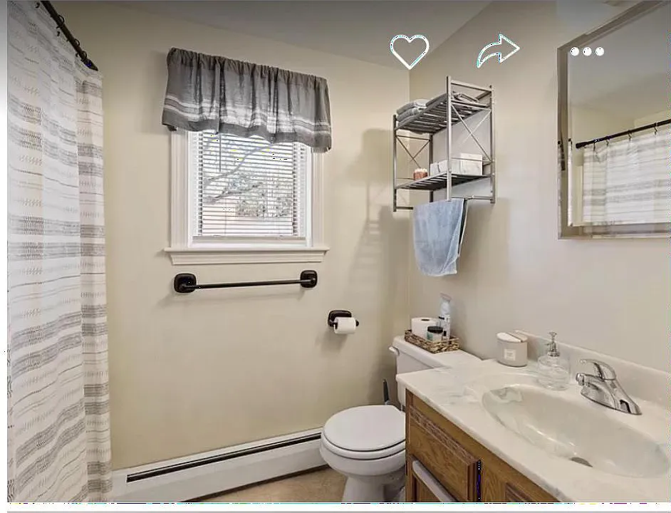 Renovated bathroom