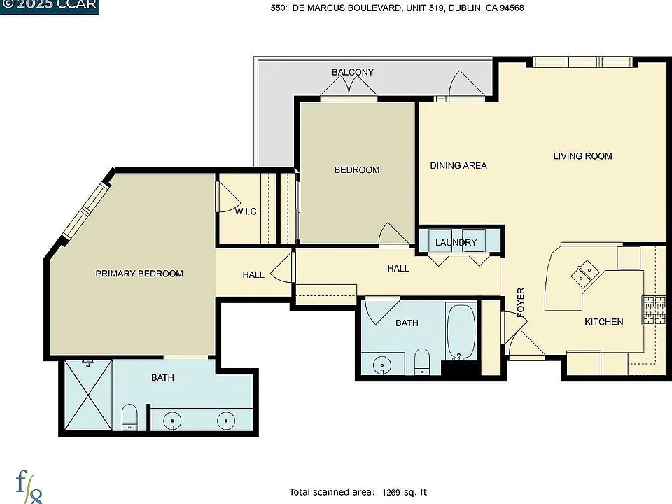 Floor plan of Condo