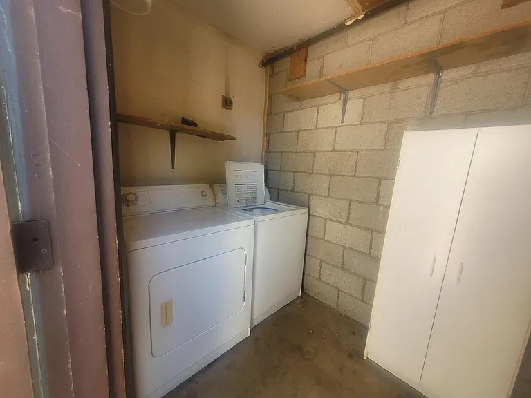 Laundry and storage