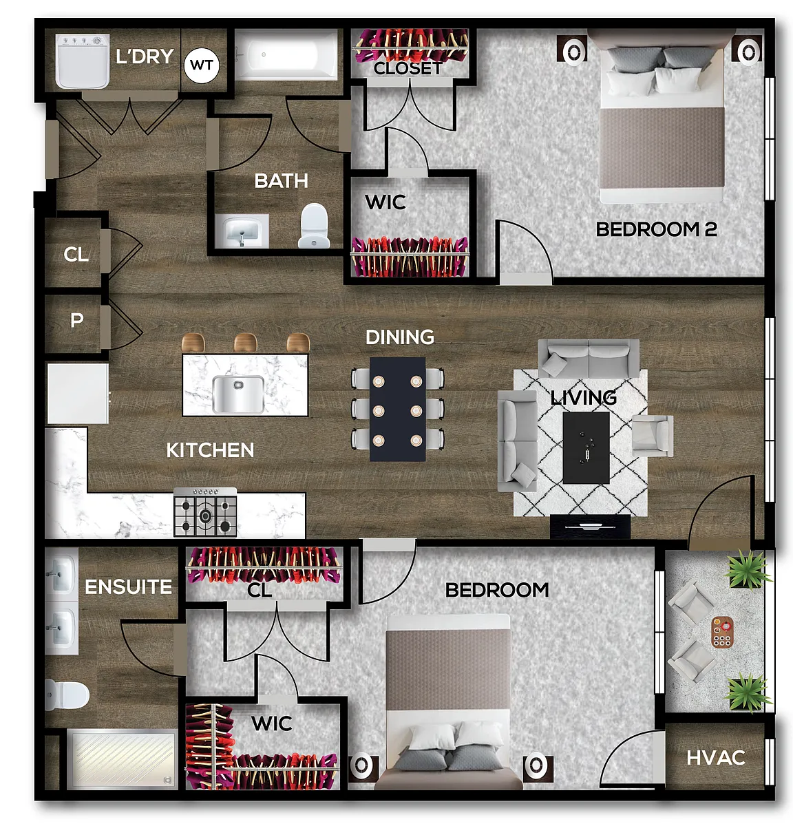 Floor plan Plataeu