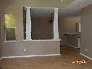 View into dining room