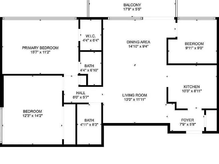 Floor plan (dimensions approximate)
