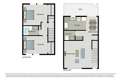 Floor plan Plan 2C Townhome