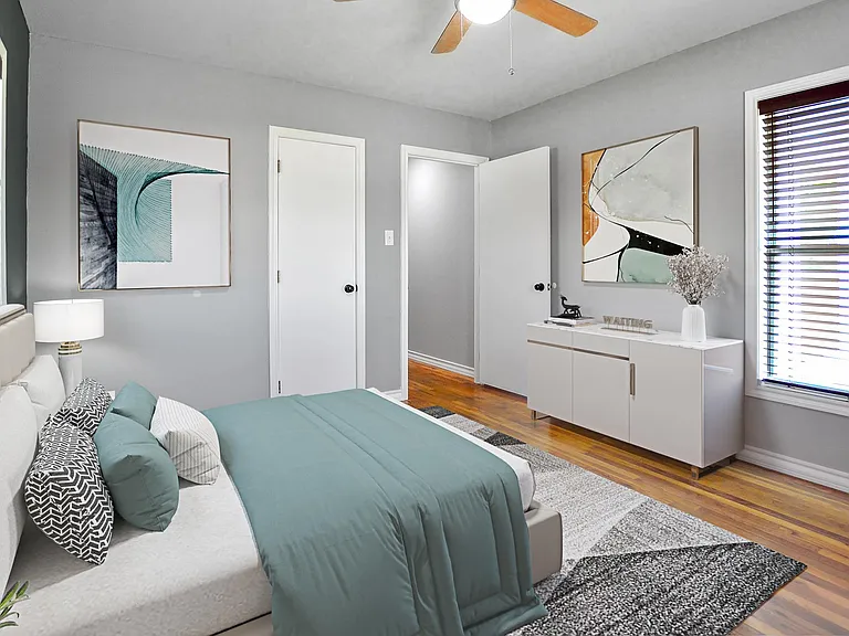 Virtually Staged Bedroom 2
