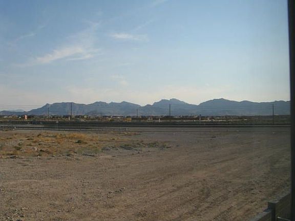 view from back window