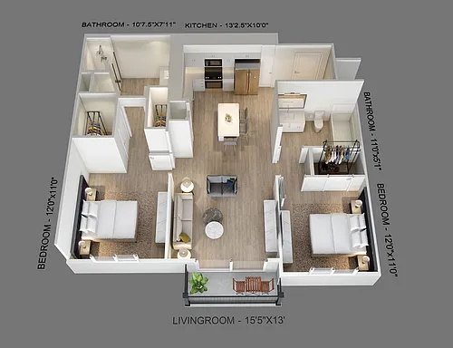 Floor plan Tide