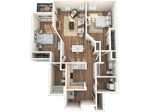 Floor plan Bainbridge