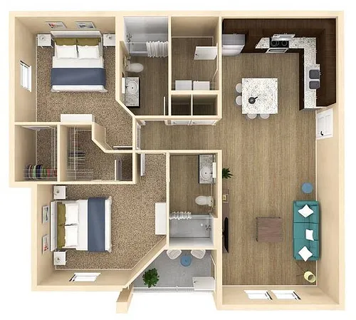 Floor plan Palm