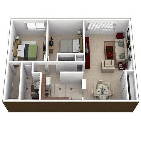 Floor plan The Whitehall