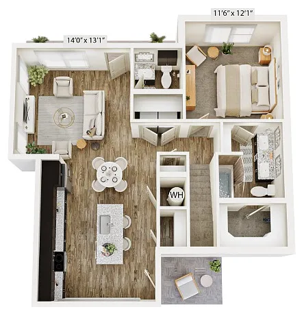 Floor plan SFR C2a