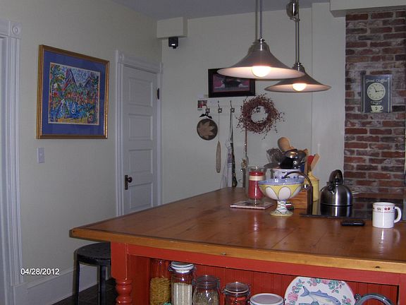 Center island with seating