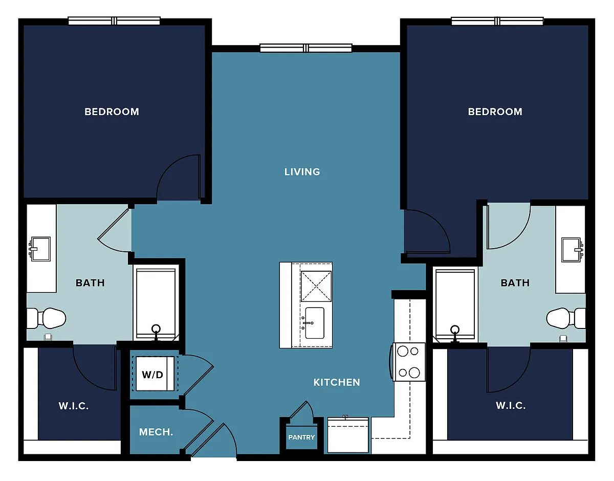 Floor plan B1