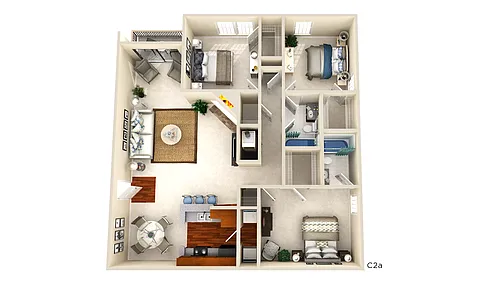 Floor plan C2a