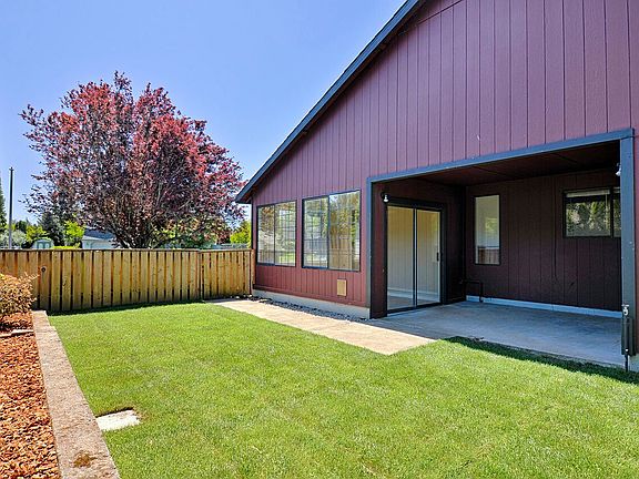 Covered back patio
