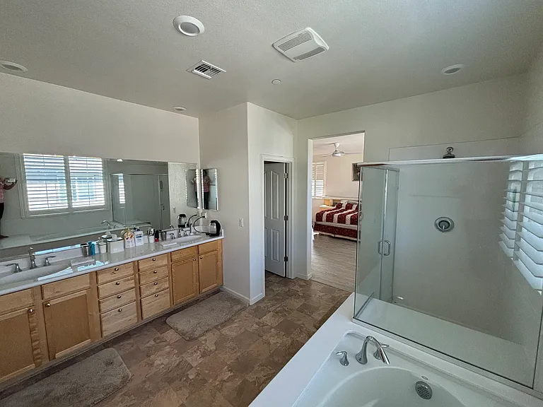 Master bathroom