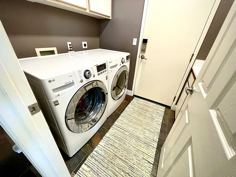 Laundry closet