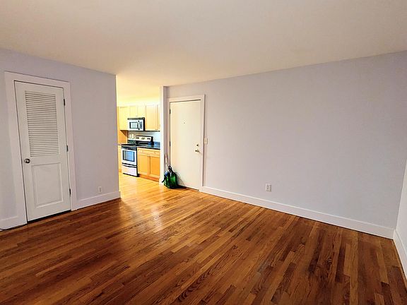 Living room toward kitchen