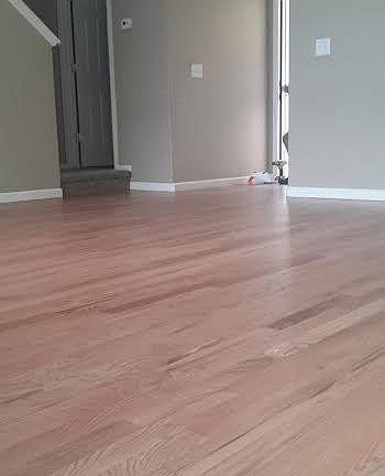 Living room looking toward front door.