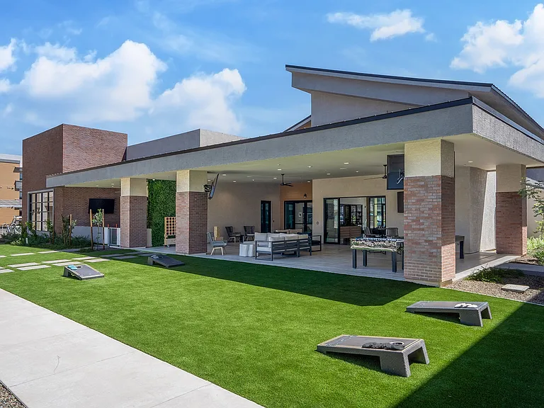 Outdoor Games and Resident Lounge Area