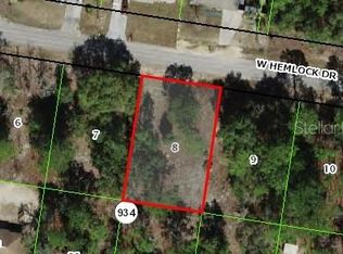 896 W Hemlock Dr LOT 8, Dunnellon, FL 34434