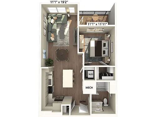 Floor plan A2-717-2