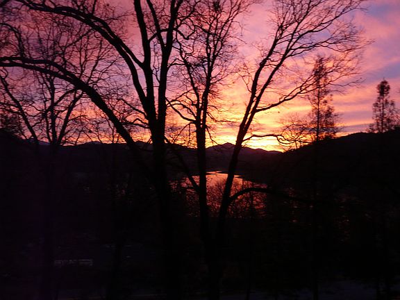 A winter sunrise...