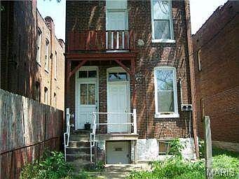 Rear of building