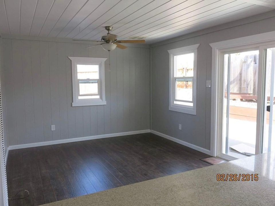 From kitchen looking into living area
