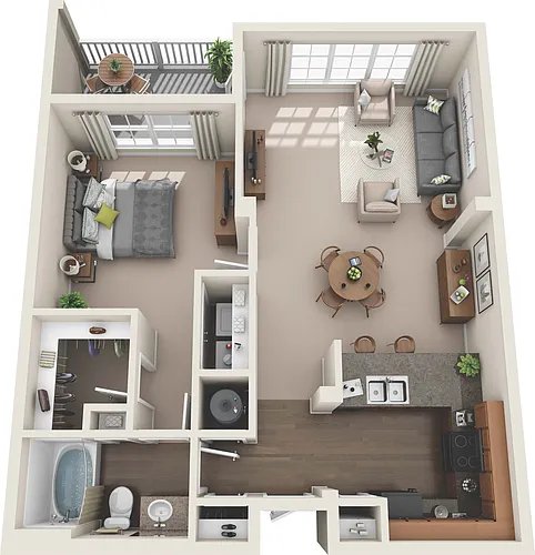 Floor plan The Azalea