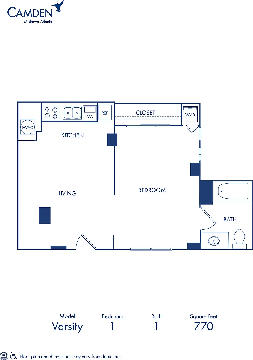 Floor plan Varsity