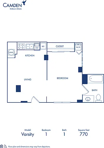 Floor plan Varsity