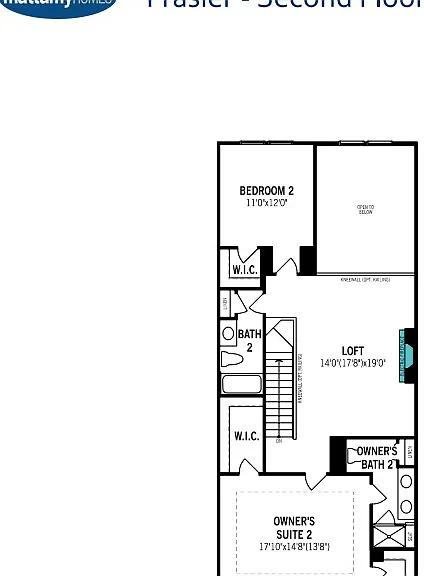 Second Primary bed on 2nd floor