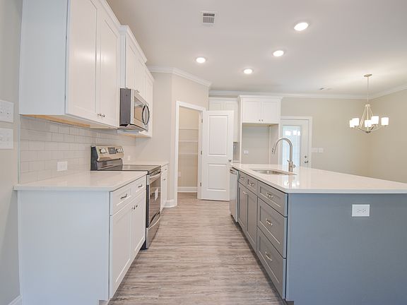 Kitchen with Upgraded Cabinet Height