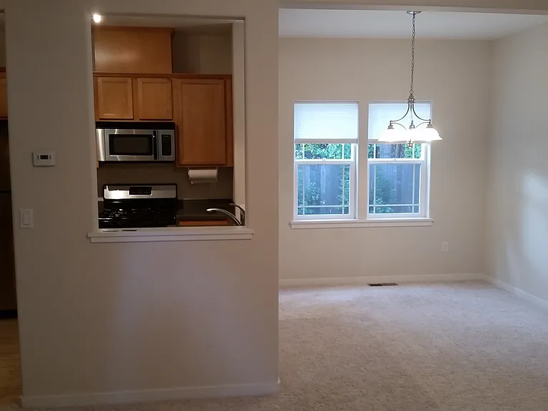 Kitchen and dinning area