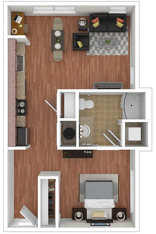 Floor plan The Uno