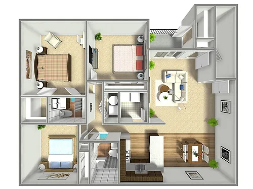 Floor plan Elevated Lavender
