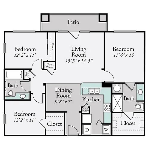 Floor plan C1