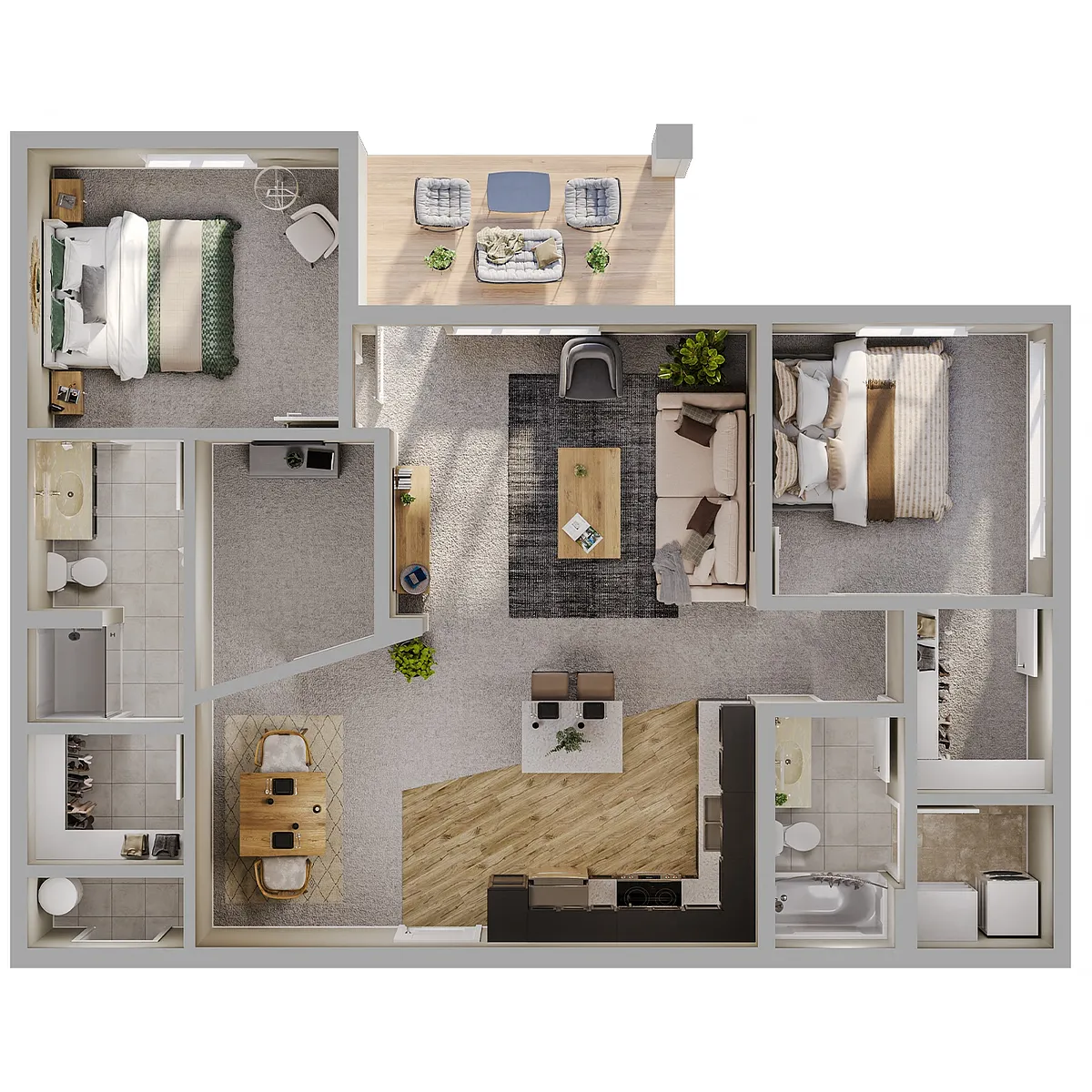 Floor plan Barton
