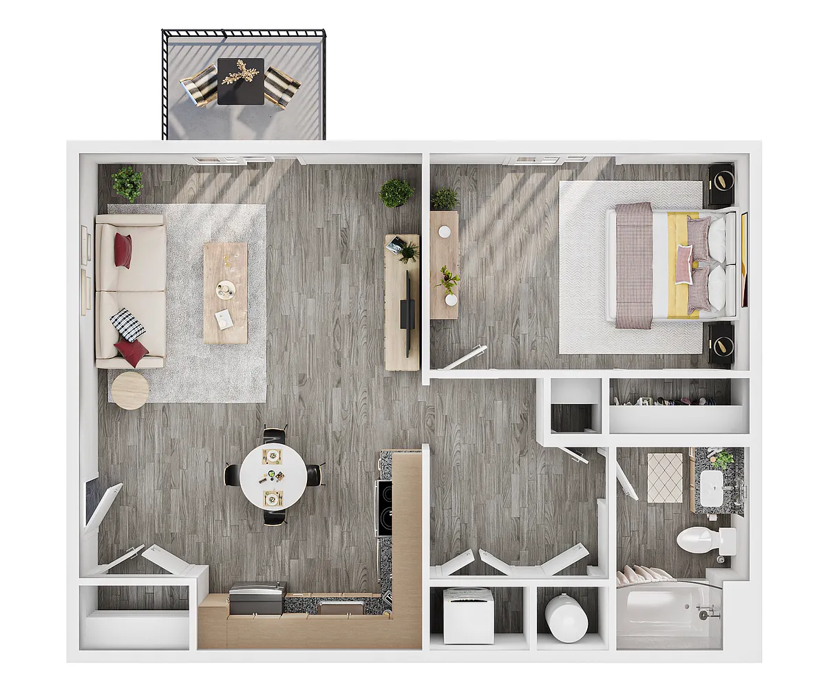 Floor plan Marina