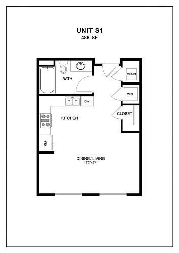 Floor plan S1