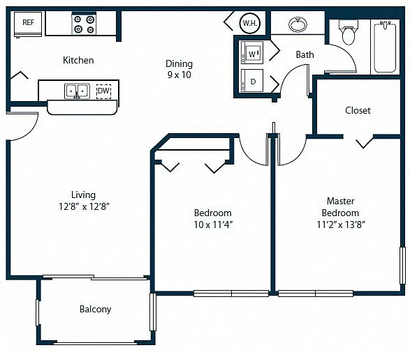 Floor plan B3