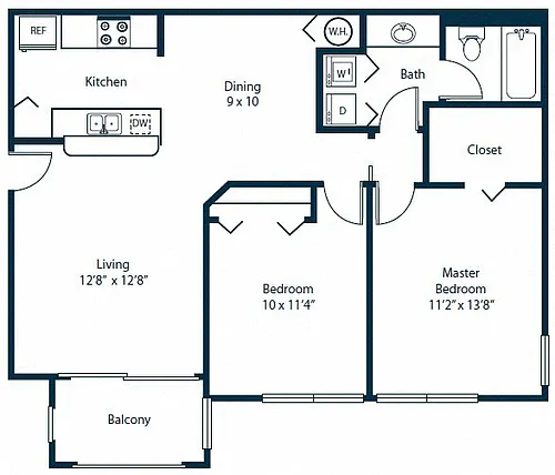 Floor plan B3